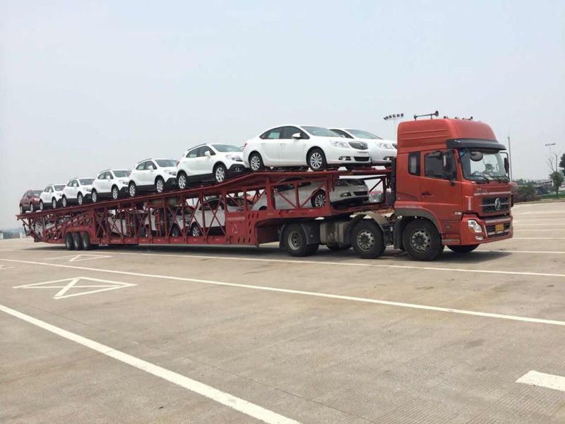 西安到深圳商品车托运公司装车流程